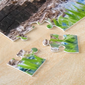 Twee konijnen legpuzzel (Zijkant)