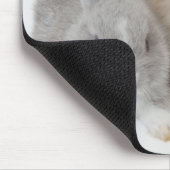 Twee konijnen. Nederland Dwarf en Holland Lop. Muismat (Hoek)