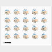 Twee Konijnen Stickers (Vel)