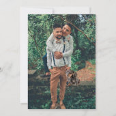 Twee koningen maken een paardenweddenschap aankondiging (Achterkant)