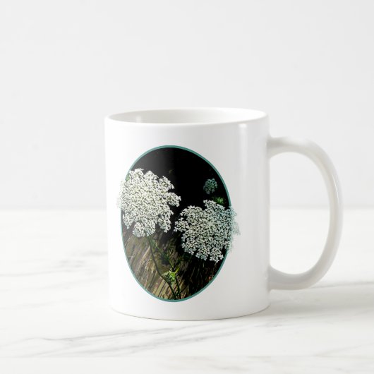 Twee Koningin Anne's Lace Koffiemok (Rechts)