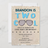 Twee kool 2e verjaardag uitnodigingen (Voorkant)