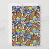 Twee kool Summer Vibes 2e verjaardag Kaart (Achterkant)