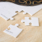 Twee kopende Koninklijke Python of Ball Python - P Legpuzzel (Zijkant)