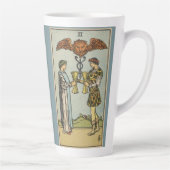 Twee kopjes Tarot Art Latte Cup (Rechts)