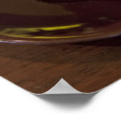 twee kopjes verse espressokoffie op een poster (Hoek)