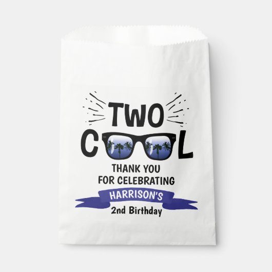 Twee koudebogen, tweede verjaardag bedankzakje (Voorkant)