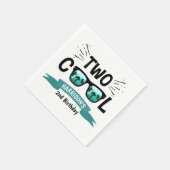 Twee koudebogen, tweede verjaardag servet (Hoek)