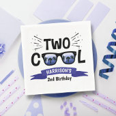 Twee koudebogen, tweede verjaardag servet