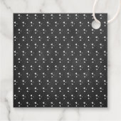 Twee koudekartonnen jongens van twee jaar bedankjes labels (Achterkant)