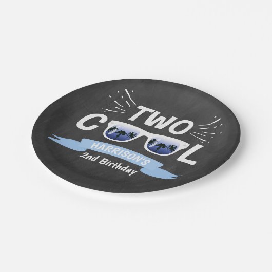 Twee koudekerborden, tweede verjaardag papieren bordje (Gekanteld)