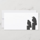 Twee kraaien op berichten (Voorkant)