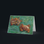 Twee krabben door Vincent van Gogh Kaart<br><div class="desc">Twee krabben van Vincent van Gogh is een kunstpost van impressionisme, maar het is nog steeds een levensschilderij met twee krabben met twee verschillende uitzichten. Een krab staat op zijn rug en de andere krab staat naast elkaar. Geweldig afbeelding voor een krabvoeders of zeevruchtenfestival! Over de kunstenaar: Vincent Willem van...</div>