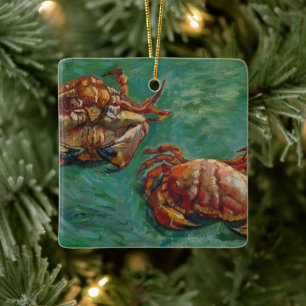 Twee krabben door Vincent van Gogh Keramisch Ornament