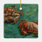 Twee krabben door Vincent van Gogh Keramisch Ornament (Achterkant)