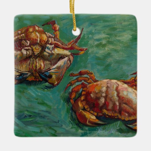 Twee krabben door Vincent van Gogh Keramisch Ornament (Voorkant)