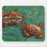 Twee krabben door Vincent van Gogh Muismat<br><div class="desc">Twee krabben van Vincent van Gogh is een kunstpost van impressionisme, maar het is nog steeds een levensschilderij met twee krabben met twee verschillende uitzichten. Een krab staat op zijn rug en de andere krab staat naast elkaar. Geweldig afbeelding voor een krabvoeders of zeevruchtenfestival! Over de kunstenaar: Vincent Willem van...</div>