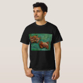 Twee krabben door Vincent van Gogh T-Shirt (Voorkant volledig)