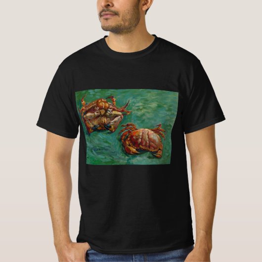 Twee krabben door Vincent van Gogh T-Shirt (Voorkant)