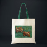 Twee krabben door Vincent van Gogh Tote Bag<br><div class="desc">Twee krabben van Vincent van Gogh is een kunstpost van impressionisme, maar het is nog steeds een levensschilderij met twee krabben met twee verschillende uitzichten. Een krab staat op zijn rug en de andere krab staat naast elkaar. Geweldig afbeelding voor een krabvoeders of zeevruchtenfestival! Over de kunstenaar: Vincent Willem van...</div>