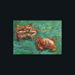 Twee krabben (F606) Van Gogh Fine Art Canvas Afdruk<br><div class="desc">Twee krabben, Vincent van Gogh, Arles januari 1889. Olieverf op doek, 47 x 61 cm. Londen, Helly Nahmad Gallery. F 606, JH 1662 Vincent Willem van Gogh (Amsterdam, 30 maart 1853 - aldaar, 29 juli 1890) was een Nederlands kunstschilder. Sommige van zijn schilderijen behoren nu tot 's werelds bekendste, populairste...</div>