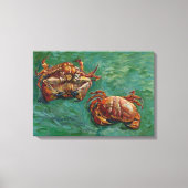 Twee krabben (F606) Van Gogh Fine Art Canvas Afdruk (Voorkant)
