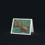 Twee krabben (F606) Van Gogh Fine Art Kaart<br><div class="desc">Twee krabben, Vincent van Gogh, Arles januari 1889. Olieverf op doek, 47 x 61 cm. Londen, Helly Nahmad Gallery. F 606, JH 1662 Vincent Willem van Gogh (Amsterdam, 30 maart 1853 - aldaar, 29 juli 1890) was een Nederlands kunstschilder. Sommige van zijn schilderijen behoren nu tot 's werelds bekendste, populairste...</div>