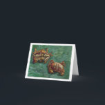 Twee krabben (F606) Van Gogh Fine Art Kaart<br><div class="desc">Twee krabben, Vincent van Gogh, Arles januari 1889. Olieverf op doek, 47 x 61 cm. Londen, Helly Nahmad Gallery. F 606, JH 1662 Vincent Willem van Gogh (Amsterdam, 30 maart 1853 - aldaar, 29 juli 1890) was een Nederlands kunstschilder. Sommige van zijn schilderijen behoren nu tot 's werelds bekendste, populairste...</div>