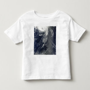 Twee krachtige stormen in de Atlantische Oceaan Kinder Shirts