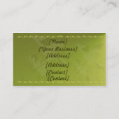 Twee kranen in Bamboo profilecard_business_horiz.. Visitekaartje (Achterkant)