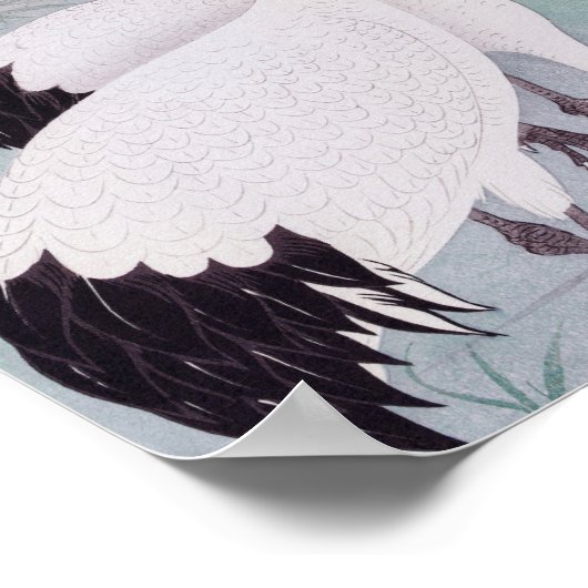 Twee kranen  poster (Hoek)