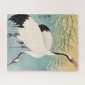 Twee kranen van Ohara Koson Legpuzzel (Horizontaal)