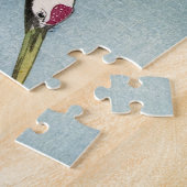 Twee kranen van Ohara Koson Legpuzzel (Zijkant)