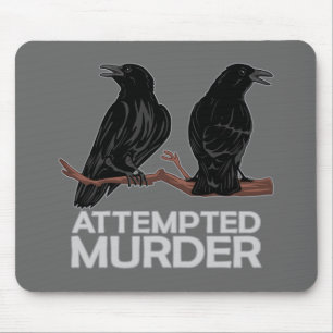 Twee Krogen = Poging tot moord Muismat