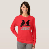 Twee Krogen = Poging tot moord T-shirt (Voorkant volledig)