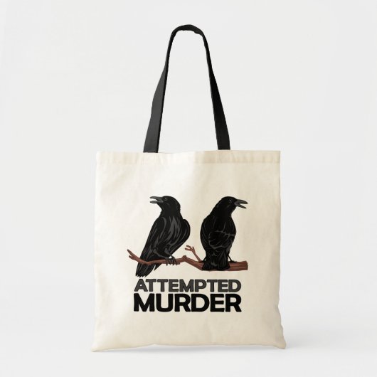 Twee Krogen = Poging tot moord Tote Bag (Voorkant)