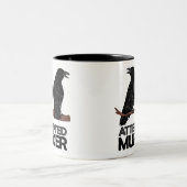 Twee Krogen = Poging tot moord Tweekleurige Koffiemok (Center)