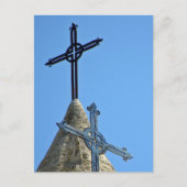 Twee kruisen briefkaart (Voorkant)