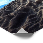 Twee kruisen in de Seashore bij het Sunset Poster (Hoek)