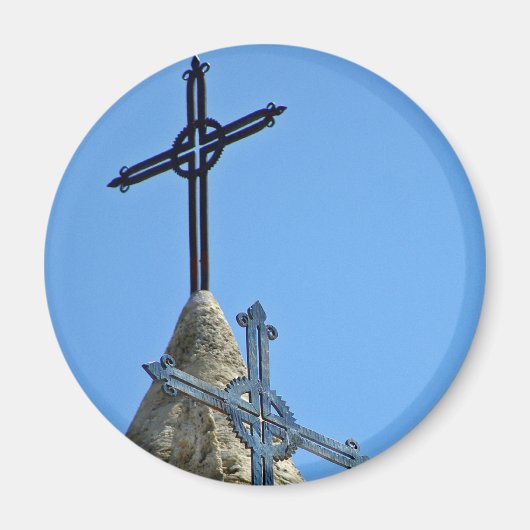 Twee kruisen magneet (Voorkant)