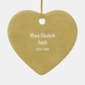 Twee kruisen Memorial Kerstmis Ornament (Achterkant)