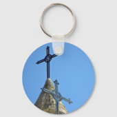 Twee kruisen sleutelhanger (Voorkant)