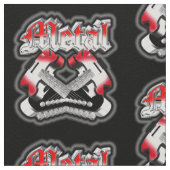 Twee kruisende gitaren stof (Close Up)