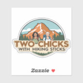 Twee Kuikens Sticker (Glanzend) (Vel)