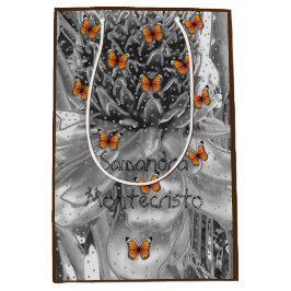 Twee kunstwerken in één scrollcadeautas medium cadeauzakje