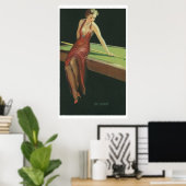 Twee kussen Vamp Poster (Thuiskantoor)