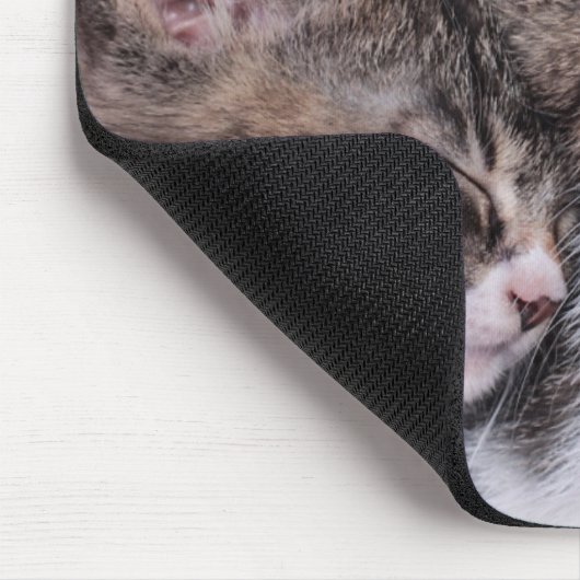 Twee Kute Kittens Napping Muismat (Hoek)