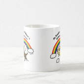 Twee Labrador Guardian Angels (Rainbow Bridge)  Koffiemok (Center)