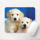 Twee Labrador-pups Muismat (Met muis)