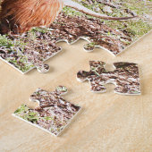Twee landdieren, Schotland Legpuzzel (Zijkant)